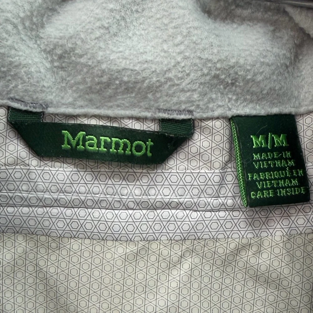 Marmot boys size M Colorblock  Green Kids Rain jacket - Picture 3 of 12